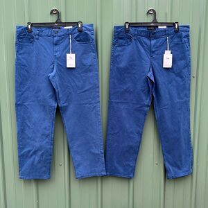 Men’s Modern Straight Five Pocket Pants 2-Pack Size 38X30